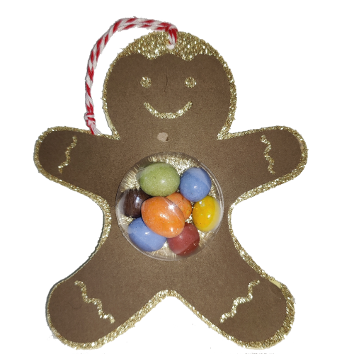 Muñeco Jengibre Bolitas Choco